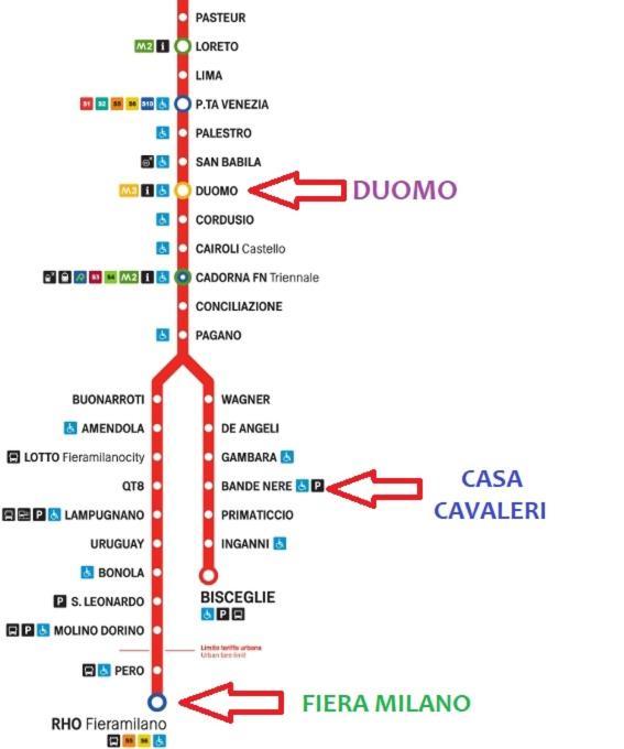 Casa Cavaleri Sweet Apartment Mm Bande Nere Milano Eksteriør bilde